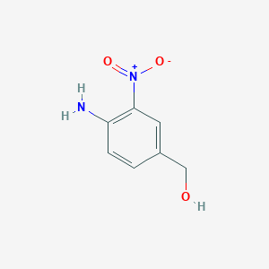 molecular formula C7H8N2O3 B1281694 (4-氨基-3-硝基苯基)甲醇 CAS No. 63189-97-9