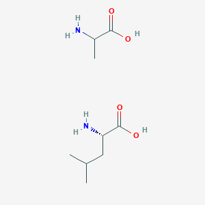 (2S)-2-amino-4-methylpentanoic acid;2-aminopropanoic acid