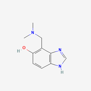 4-((dimethylamino)methyl)-1H-benzo[d]imidazol-5-ol