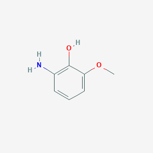 molecular formula C7H9NO2 B1281700 2-氨基-6-甲氧基苯酚 CAS No. 40925-71-1