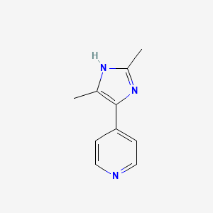 4-(2,4-Dimethyl-1h-imidazol-5-yl)pyridine