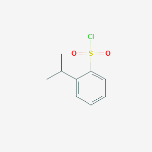 molecular formula C9H11ClO2S B1281706 2-(丙烷-2-基)苯-1-磺酰氯 CAS No. 61738-47-4