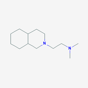 molecular formula C13H26N2 B12817157 2-(Dimethylaminoethyl)-1,2,3,4,5,6,7,8-octahydroisoquinoline CAS No. 1088233-82-2