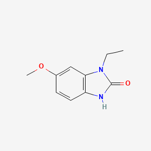 molecular formula C10H12N2O2 B12817183 1-Ethyl-6-methoxy-1H-benzo[d]imidazol-2(3H)-one 