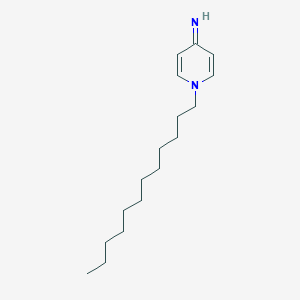 molecular formula C17H30N2 B12817243 1-dodecylpyridin-4(1H)-imine 