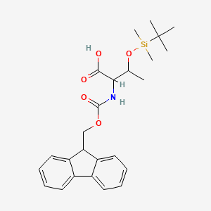 N-(((9H-Fluoren-9-yl)methoxy)carbonyl)-O-(tert-butyldimethylsilyl)-L-threonine