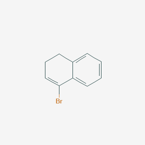 molecular formula C10H9Br B12817273 4-Bromo-1,2-dihydronaphthalene CAS No. 3333-24-2