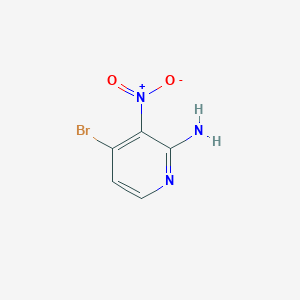 molecular formula C5H4BrN3O2 B1281731 2-氨基-4-溴-3-硝基吡啶 CAS No. 84487-10-5