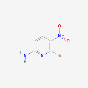 molecular formula C5H4BrN3O2 B1281733 6-溴-5-硝基吡啶-2-胺 CAS No. 84487-05-8