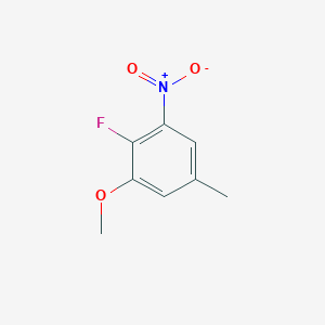 2-Fluoro-1-methoxy-5-methyl-3-nitrobenzene