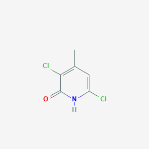 molecular formula C6H5Cl2NO B12817353 3,6-Dichloro-4-methylpyridin-2(1H)-one 