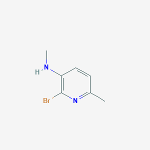 2-Bromo-N,6-dimethylpyridin-3-amine