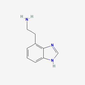 1h-Benzimidazole-7-ethanamine