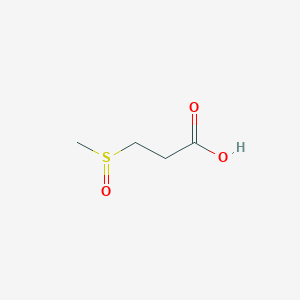 molecular formula C4H8O3S B1281739 3-Methanesulfinylpropanoic acid CAS No. 14090-85-8