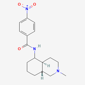 trans-N-(2-Methyldecahydroisoquinol-5-yl)-4-nitrobenzamide