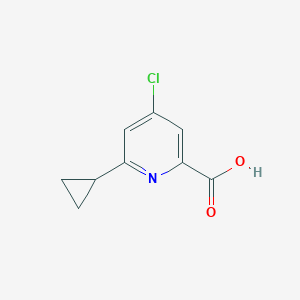 4-Chloro-6-cyclopropylpicolinic acid