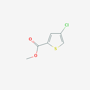molecular formula C6H5ClO2S B1281741 Methyl 4-chlorothiophene-2-carboxylate CAS No. 88105-19-5
