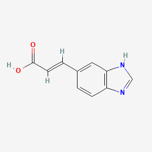 3-(1H-Benzo[d]imidazol-5-yl)acrylic acid