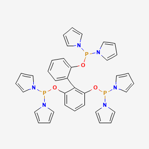 1,1',1'',1''',1'''',1'''''-(([1,1'-Biphenyl]-2,2',6-triyltris(oxy))tris(phosphanetriyl))hexakis(1H-pyrrole)