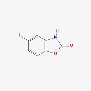 molecular formula C7H4INO2 B12817478 5-iodobenzo[d]oxazol-2(3H)-one 