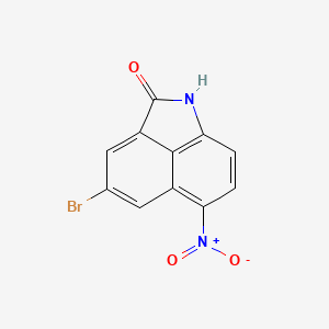 4-Bromo-6-nitrobenzo[cd]indol-2(1h)-one