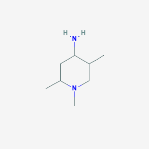 B1281756 1,2,5-Trimethylpiperidin-4-amine CAS No. 18103-90-7