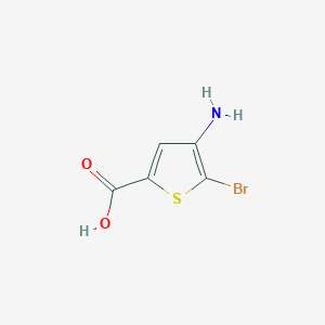 B1281759 4-Amino-5-bromo-2-thiophenecarboxylic acid CAS No. 89499-42-3