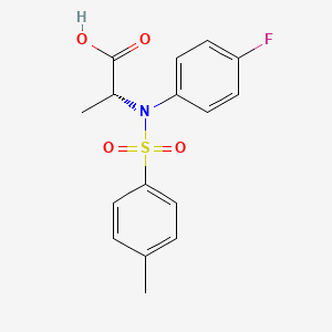 N-(4-Fluorophenyl)-N-tosyl-D-alanine