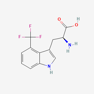 (S)-2-Amino-3-(4-(trifluoromethyl)-1H-indol-3-yl)propanoic acid