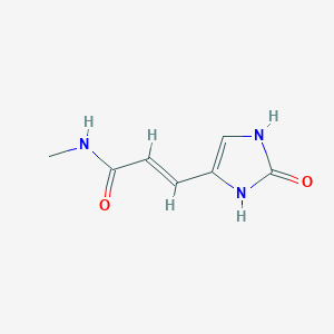 N-Methyl-3-(2-oxo-2,3-dihydro-1H-imidazol-4-yl)acrylamide