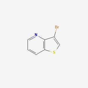 molecular formula C7H4BrNS B1281774 3-Bromothieno[3,2-b]pyridine CAS No. 94191-12-5