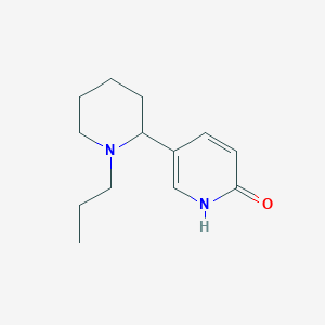 5-(1-Propylpiperidin-2-yl)-1,2-dihydropyridin-2-one