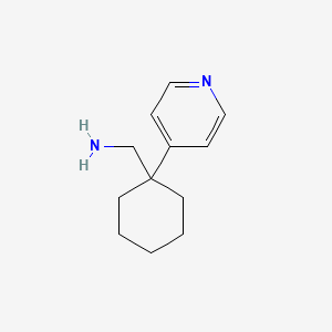 (1-(Pyridin-4-yl)cyclohexyl)methanamine