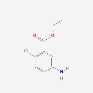 molecular formula C9H10ClNO2 B1281783 5-氨基-2-氯苯甲酸乙酯 CAS No. 64401-55-4