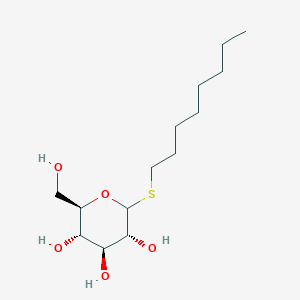 (2R,3S,4S,5R,6R)-2-(hydroxymethyl)-6-octylsulfanyloxane-3,4,5-triol