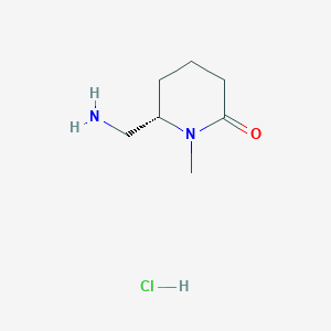 (S)-6-(Aminomethyl)-1-methylpiperidin-2-one hydrochloride