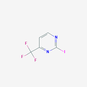 molecular formula C5H2F3IN2 B12817977 2-Iodo-4-(trifluoromethyl)pyrimidine 