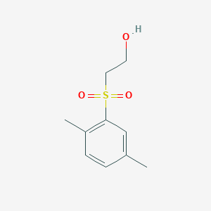 molecular formula C10H14O3S B12817999 2,5-Dimethylphenylsulfonylethanol 