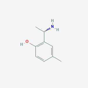 (S)-2-(1-Aminoethyl)-4-methylphenol