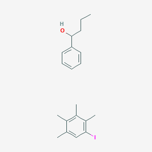 1-Iodo-2,3,4,5-tetramethylbenzene;1-phenylbutan-1-ol