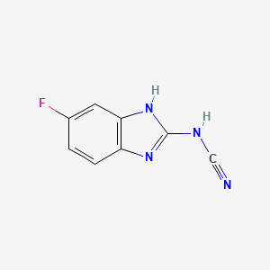 N-(5-Fluoro-1H-benzo[d]imidazol-2-yl)cyanamide