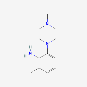 2-Methyl-6-(4-methylpiperazin-1-yl)aniline