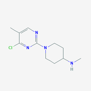 1-(4-chloro-5-methylpyrimidin-2-yl)-N-methylpiperidin-4-amine