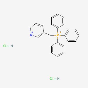 Triphenyl(pyridin-3-ylmethyl)phosphanium;dihydrochloride