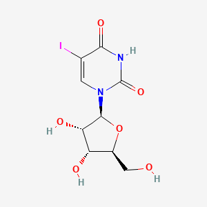 1-[(2S,3S,4R,5S)-3,4-dihydroxy-5-(hydroxymethyl)oxolan-2-yl]-5-iodo-1,2,3,4-tetrahydropyrimidine-2,4-dione