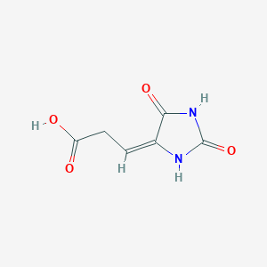 3-(2,5-Dioxoimidazolidin-4-ylidene)propanoic acid