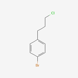 molecular formula C9H10BrCl B1281813 1-溴-4-(3-氯丙基)苯 CAS No. 74003-34-2