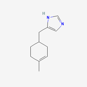 4-((4-Methylcyclohex-3-en-1-yl)methyl)-1H-imidazole