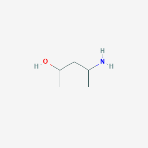 molecular formula C5H13NO B1281818 4-氨基戊烷-2-醇 CAS No. 13325-12-7