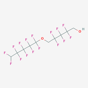 5-((1,1,2,2,3,3,4,4,5,5-Decafluoropentyl)oxy)-2,2,3,3,4,4-hexafluoropentan-1-ol